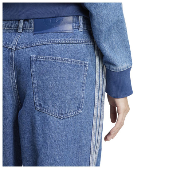 Adidas Γυναικείο παντελόνι Adicolor Denim 3-Stripes Track Pants